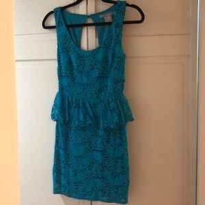 Blue Lacy Summer Dress - image 1